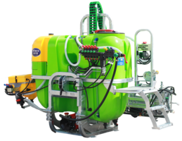 Veldspuit  800L incl 3de tank