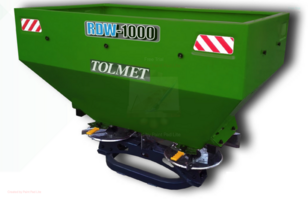 Zand kunstmest zoutstrooier 1000 kg